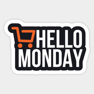 Hello Monday Sticker